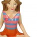 Ваза йога 16х10х20см Yoga оранж/зелено Ваза йога 16х10х20см Yoga оранж/зелено